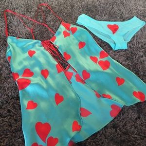 Nightie and panties Small silky soft